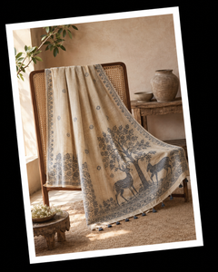 Linen Silk Saree