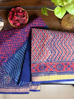 Royal Indigo Festive Saree