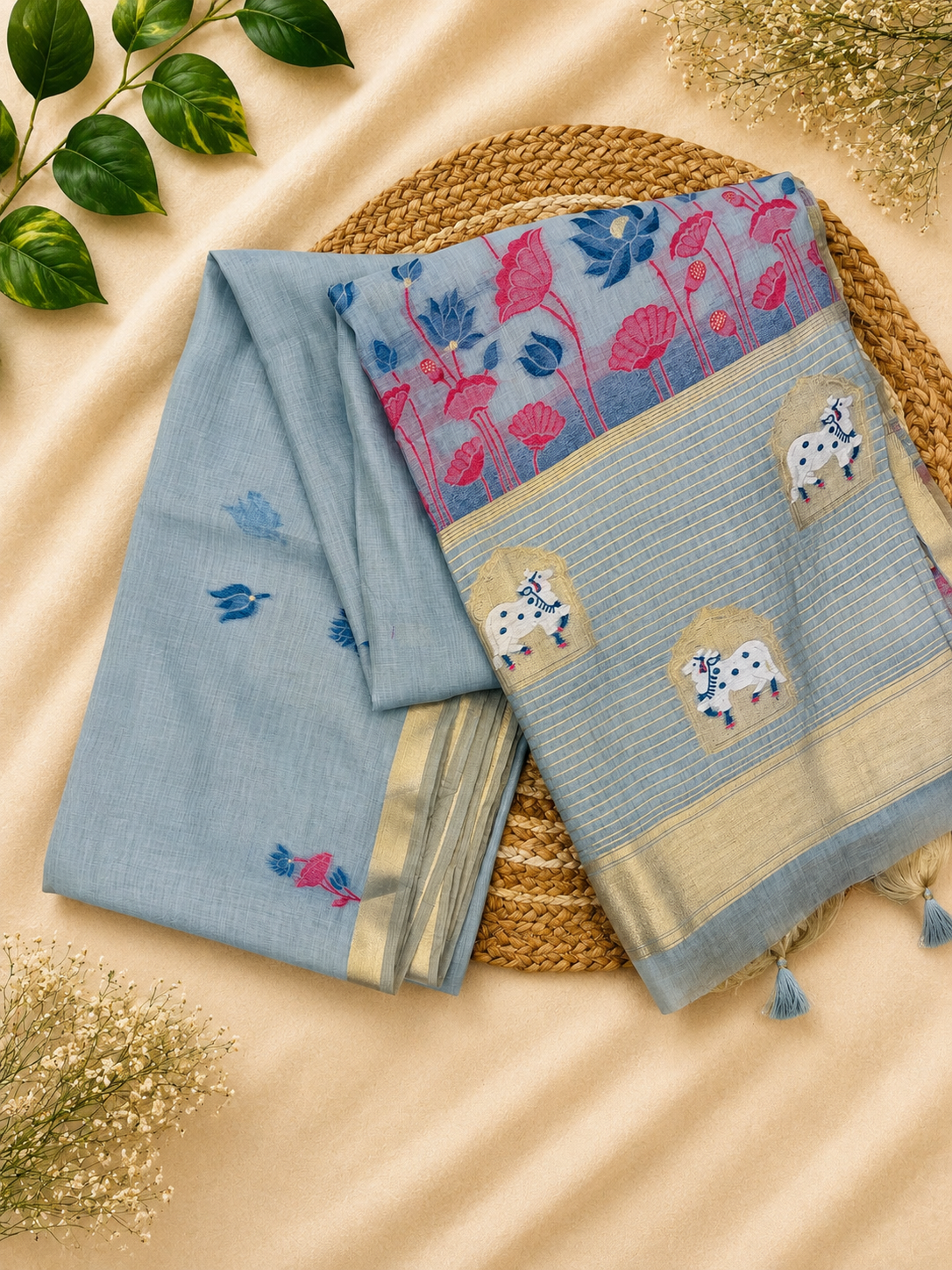 Nilambari Kamal Heritage Saree